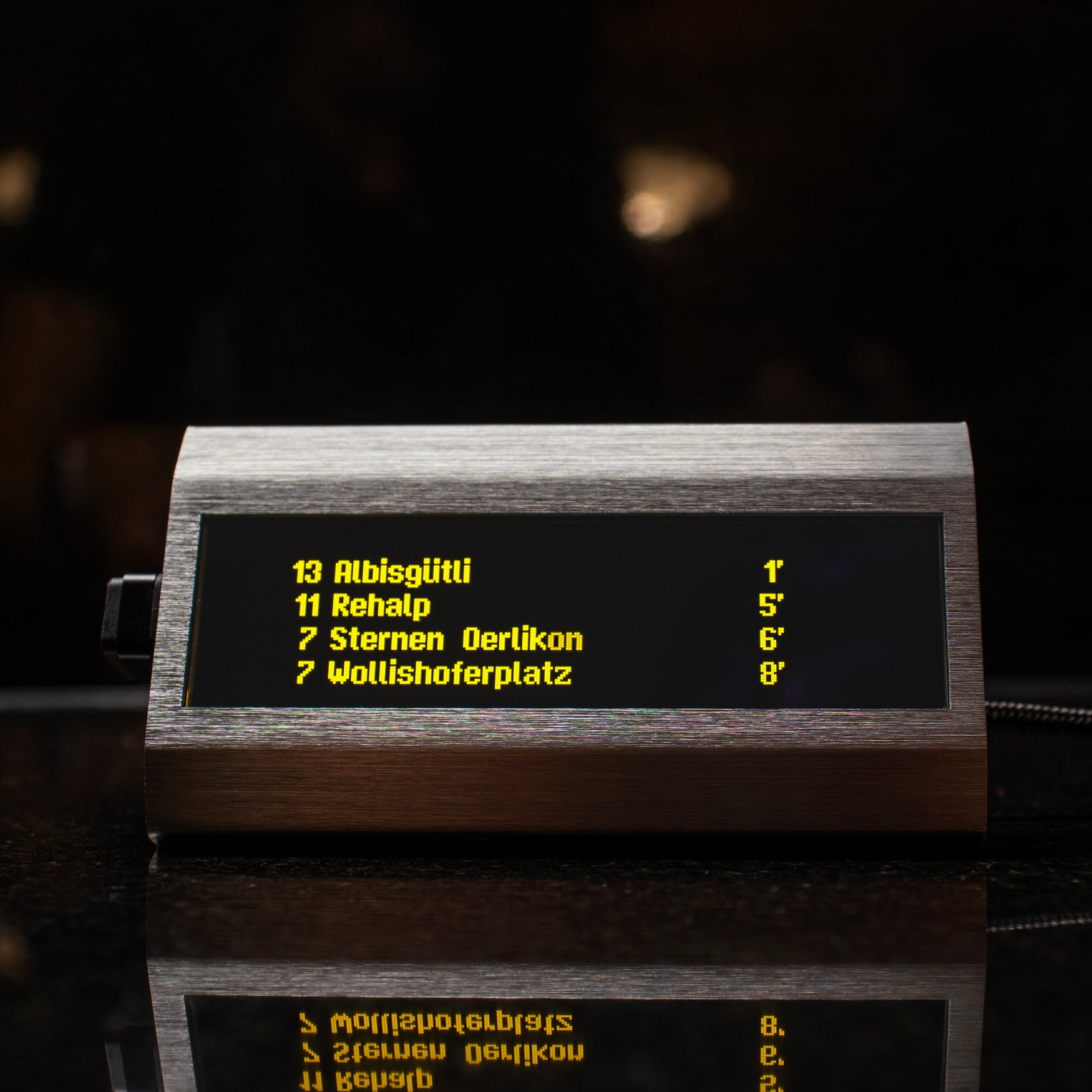 Tramli Deine Anfahrtsanzeige für Zuhause